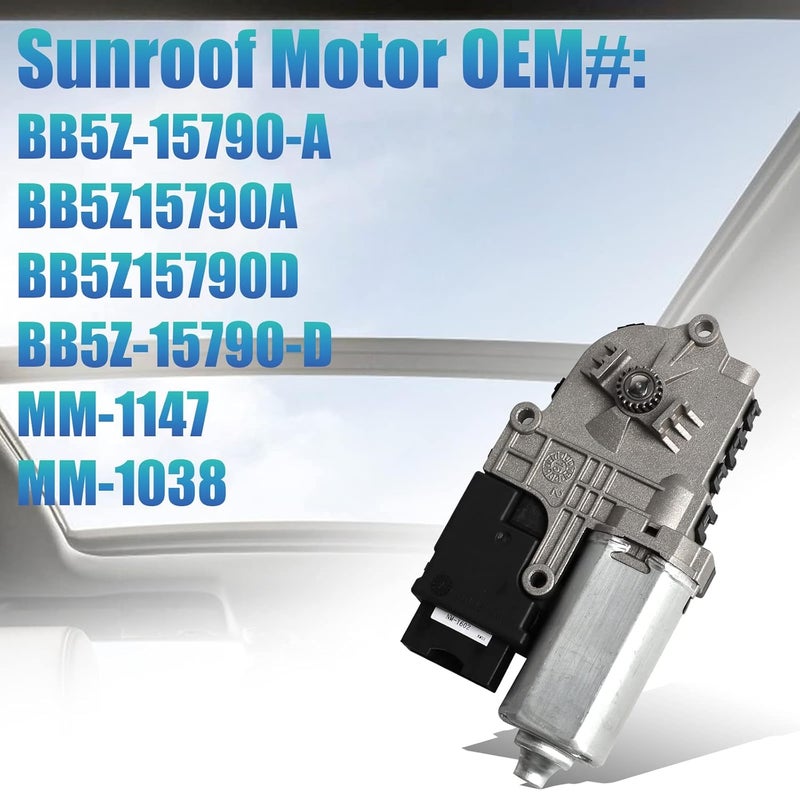 Kavius Sunroof Motor Compatible with Ford Explorer Sport Utility 2011-2017 Moonroof Motor Replaces BB53-15B689-AB BB5Z15790A BB5Z15790D - Image 3